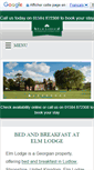 Mobile Screenshot of elm-lodge.org.uk